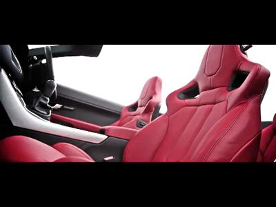 Le Range Rover Evoque Cabriolet avec son toit Le Range Rover Evoque Cabriolet avec son toit
