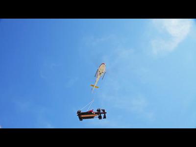 Vidéos : The flying Ferrari