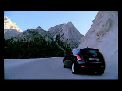 Lancia Delta sur la route