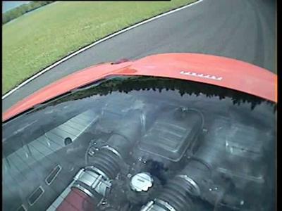 Essai Ferrari F430 avec Margot Laffite