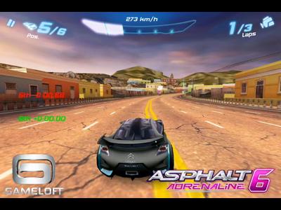 La Citroën Survolt dans Asphalt 6 Adrenaline