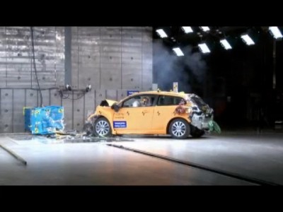 Crash test Volvo C30 électrique