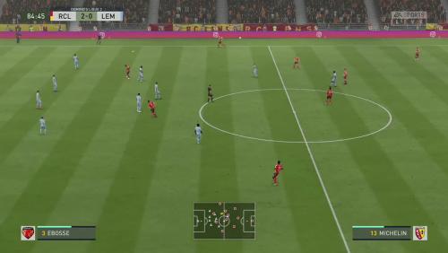 RC Lens - Le Mans FC sur FIFA 20 : résumé et buts (L2 - 38e journée)