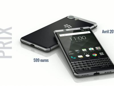 BlackBerry KEYone : tout savoir sur le smartphone au clavier physique