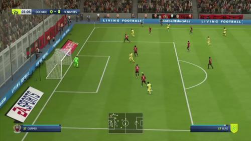 6ème journée : notre simulation FIFA 20 de OGC Nice - FC Nantes