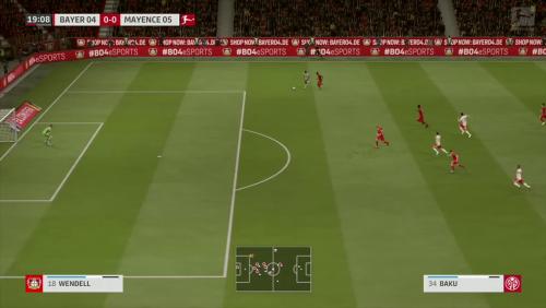 Bayer Leverkusen - 1. FSV Mayence 05 sur FIFA 20 : résumé et buts (Bundesliga - 34e journée)