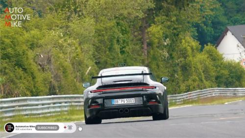 La vidéo espion de la Porsche 911 GT3 type 992 sur le Nürburgring