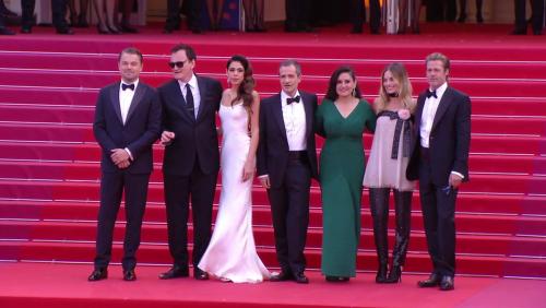 Festival de Cannes 2019 : la montée des marches de Quentin Tarantino, Leonardo Di Caprio et Brad Pitt