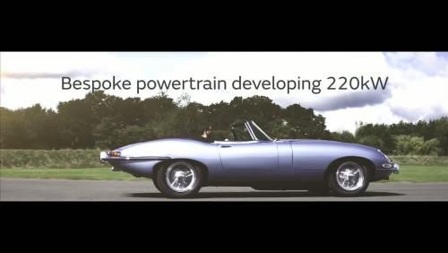 Jaguar transforme la Type E en sportive électrique