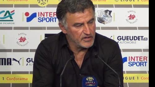 Amiens – Lille : Christophe Galtier critique l’arbitrage !