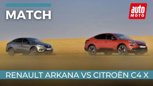 Match Citroën C4 X vs Renault Arkana