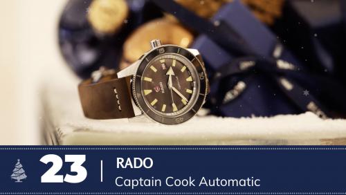 Calendrier de l'Avent Bucherer 2019 - #23 Rado Captain Cook Automatic