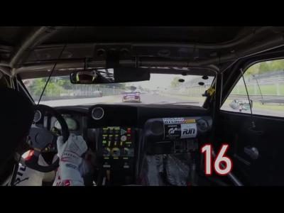 17 dépassements en un tour à Monza pour cette Nissan GT-R !