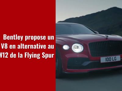 Bentley Flying Spur (2021) : nouveau moteur pour la limousine de luxe