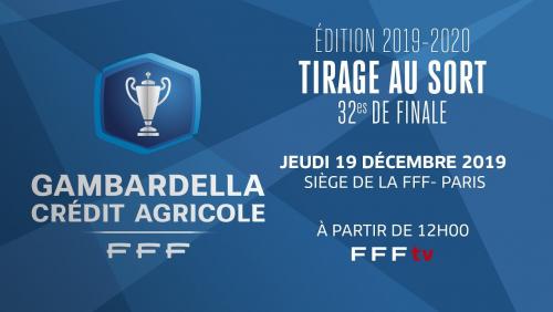 Le tirage des 32es de finale en direct (12h) I Coupe Gambardella-Crédit Agricole 2019-2020