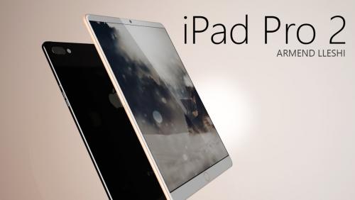 iPad Pro 2 : concept avec double capteur photo et six couleurs