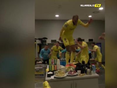 Bayern - Villarreal : la joie géniale des Espagnols dans le vestiaire après l'exploit (vidéo)
