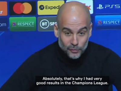 Manchester City - Atlético : la blague de Guardiola sur ses audaces tactiques (vidéo)