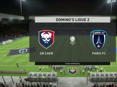 FIFA 20 : notre simulation de Stade Malherbe de Caen - Paris FC (L2 - 30e journée) 