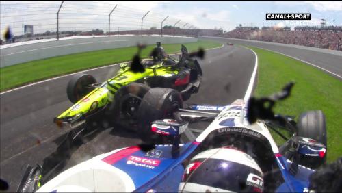 500 Miles d'Indianapolis 2019 : le crash de Sébastien Bourdais en vidéo