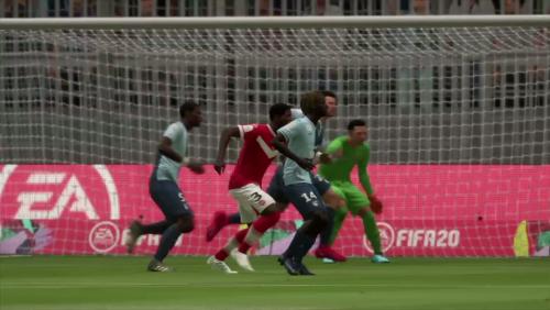 Le Havre FC - Valenciennes FC sur FIFA 20 : résumé et buts (L2 - 30e journée)