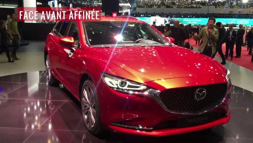 Salon de Genève 2018 - La Mazda6 SW restylée en vidéo depuis le salon de Genève 2018