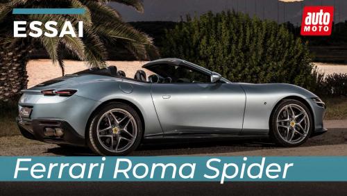 Essai Ferrari Roma Spider : avis de bon vieux temps
