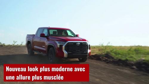 Toyota Tundra (2022) : la nouvelle génération du pick-up en vidéo