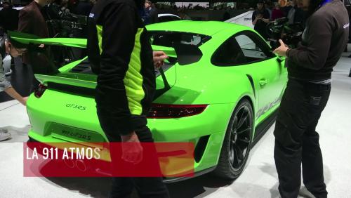 Salon de Genève 2018 - La Porsche 911 GT3 RS en vidéo depuis le salon de Genève