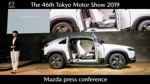 Mazda MX-30 électrique : présentation vidéo du SUV au Salon de Tokyo 2019