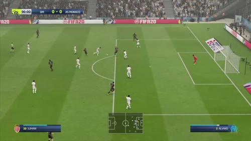 FIFA 20 : notre simulation de OM - AS Monaco (L1 - 36e journée)