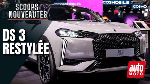 DS 3 restylée : présentation au Mondial de l'auto