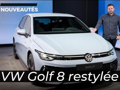 Volkswagen Golf 8 restylée : rencontre avec la compacte allemande, de retour au top ?