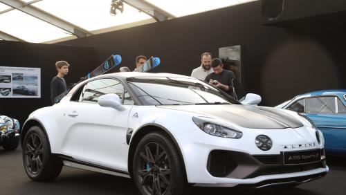 Alpine A110 SportsX : le concept surprise du Festival Automobile sous tous les angles
