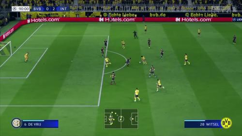 Borussia Dortmund - Inter Milan : notre simulation sur FIFA 20