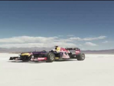 Une F1 dans le désert de sel