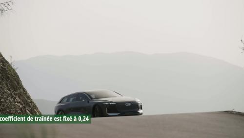 Audi A6 Avant e-tron concept (2022) : l’étude de break électrique premium en vidéo
