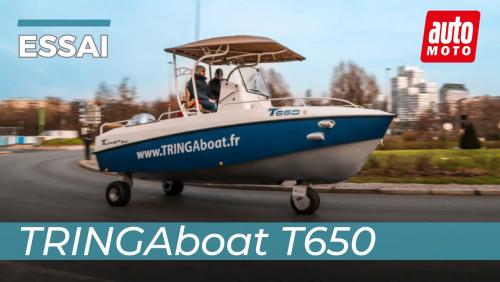 Essai Tringaboat T650 : le bateau qui roule sur la route