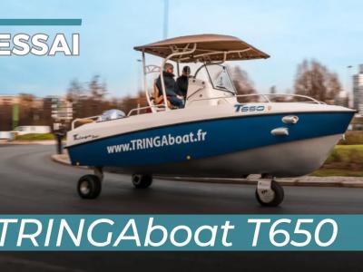 Essai Tringaboat T650 : le bateau qui roule sur la route