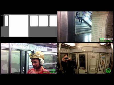 Course de vitesse dans le métro parisien