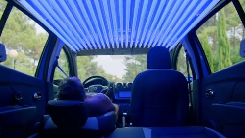 Dacia Sundero : la cabine à UV roulante