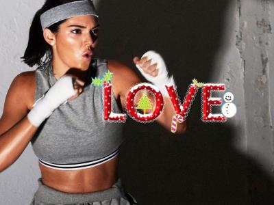 DAY 4: Kendall Jenner by Phil Poynter #LOVEADVENT2017