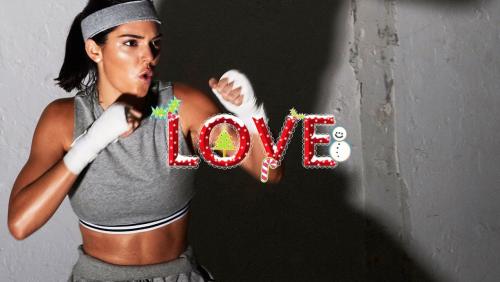 DAY 4: Kendall Jenner by Phil Poynter #LOVEADVENT2017