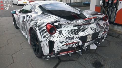 La Ferrari 488 Pista toujours en test sur le Nürburgring