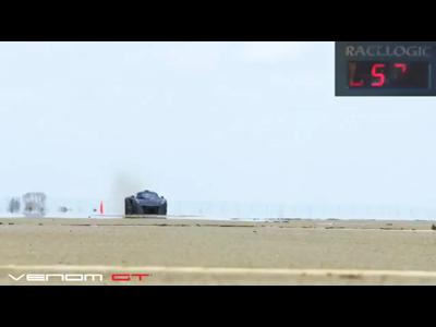 Record de vitesse Hennessey Venom GT