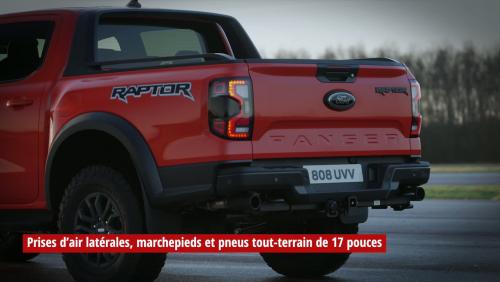 Ford Ranger Raptor (2022) : la déclinaison performance du SUV en vidéo