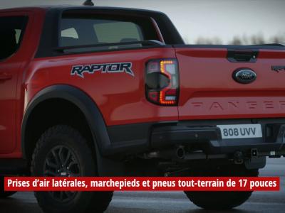 Ford Ranger Raptor (2022) : la déclinaison performance du SUV en vidéo