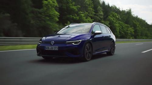 Volkswagen Golf R SW (2021) : le break compact sportif en vidéo