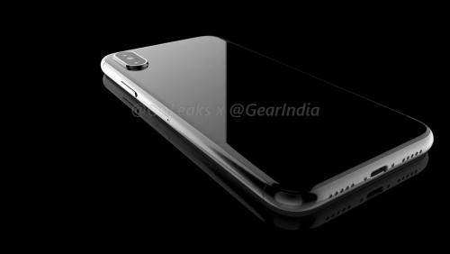 iPhone 8 : le rendu 3D du téléphone par OnLeaks et GearIndia
