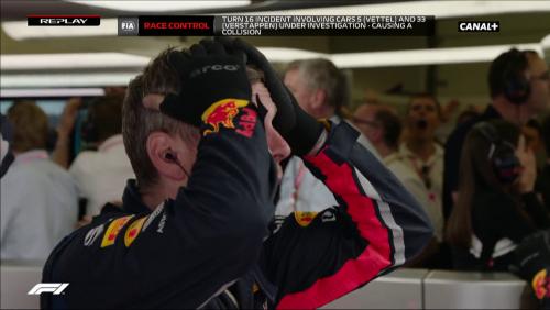 Grand Prix de Grande-Bretagne de F1 : la collision Vettel - Verstappen